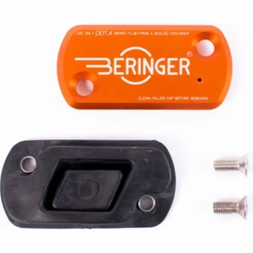BERINGER Front Master Cylinder Cover Integrated Reservoir Orange
