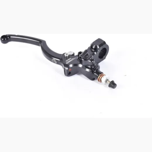 BERINGER Classic Axial Brake Master Cylinder Ø17,5mm Separated Reservoir Black (Type A Lever - 16cm Black) for Suzuki VS600INTRUDER