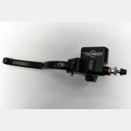 BERINGER Classic Axial Clutch Master Cylinder Ø20,5mm Integrated Reservoir Black (Axial Type A Lever - 16cm Black) for Kawasaki, Yamaha, Suzuki
