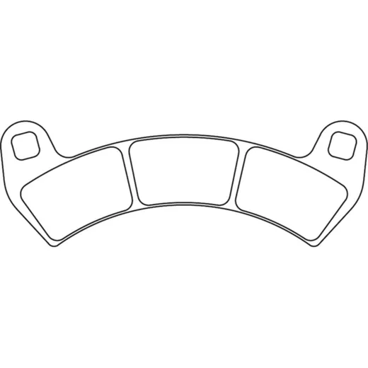 CL BRAKES ATV Sintermetall Bremsbeläge - 1247ATV1 für Polaris RZR1000