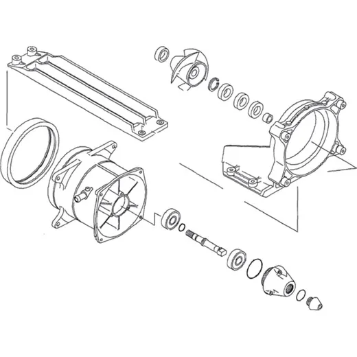 WSM for: Kawasaki STX-15F Turbine repair kit