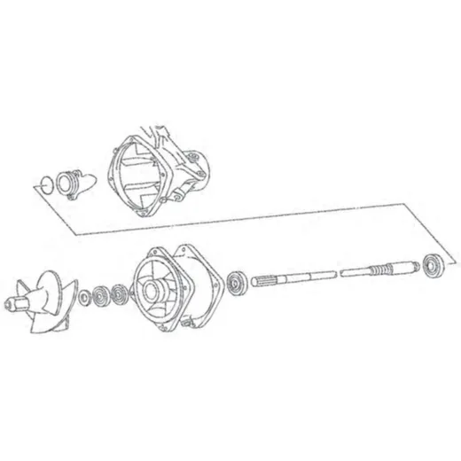 Turbinenreparatursatz WSM für: Yamaha Super Jet 650