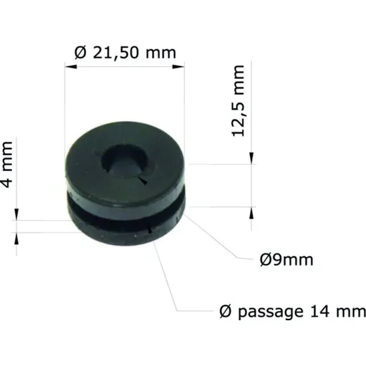 Silent Bloc TourmaxHondaXR250/650 10-fach für CB750, CB900FHORNET, CBF600N