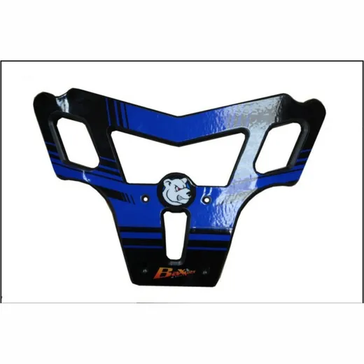 AXP Baxper HDPE Front bumper - Black/Blue for: Yamaha YZF450R