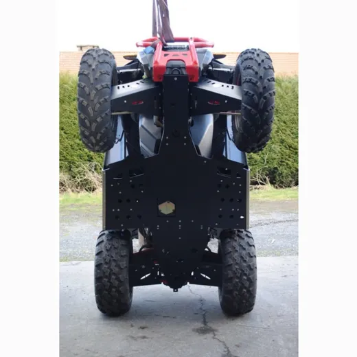 AXP Unterfahrschutz mittig - Aluminium 10 mm für: Polaris Scrambler 850XP für SCRAMBLER1000, SCRAMBLER850