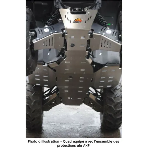 AXP Unterfahrschutz mittig - Aluminium 6 mm für: Yamaha Grizzly 700