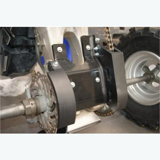 AXP Unterfahrschutz hinten - HDPE 6 mm für: Yamaha YFZ450R