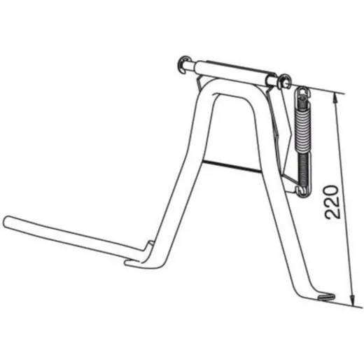 BUZZETTI Central stand - for: Peugeot Ludix 50 for LUDIX502T, SPEEDFIGHT3504T