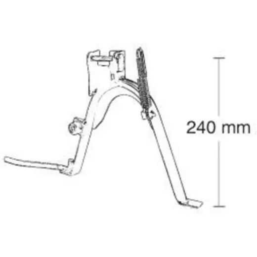 BUZZETTI Central stand for Italjet, MBK, Yamaha