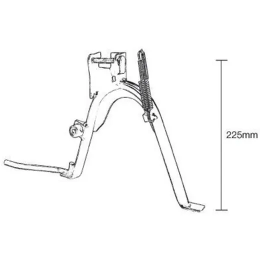 BUZZETTI Central stand for MBK OVETTO2T Yamaha JOG50