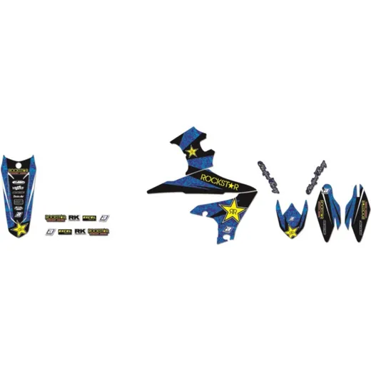 BLACKBIRD Rockstar Energy Graphic Kit for: Yamaha YZ450F for YZ250F