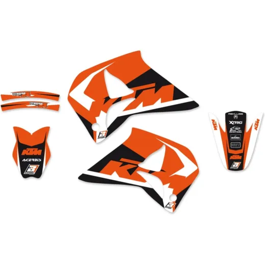 BLACKBIRD Dream Graphic 4 Graphic Kit for: KTM for 400SUPER-COMP, 620LC4ENDURO