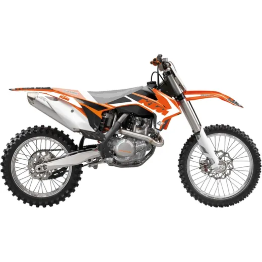 BLACKBIRD Dream Graphic 4 Graphic Kit for: KTM for 125EXC, 125SX, 200EXC 2538N