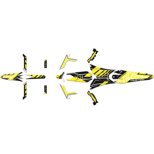 BLACKBIRD Trial Traction Graphics One/Raga Complete Graphic kit