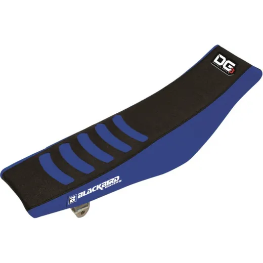 BLACKBIRD Double Grip 3 Black/Blue Seat Cover for: Yamaha YZ250F