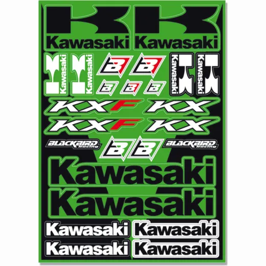 BLAKCBIRD Stickers Kit for: Kawasaki