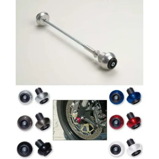 REAR CRASH BALL FOR BMW S1000RR 09-10, BLACK for Yamaha YZF-R1