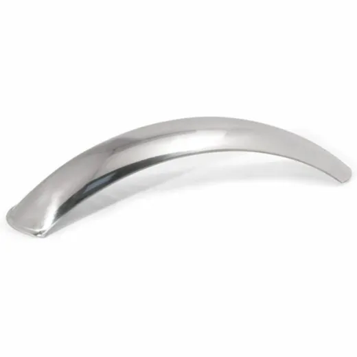 LSL Clubman Front Fender Polished Aluminium 17'' Universal