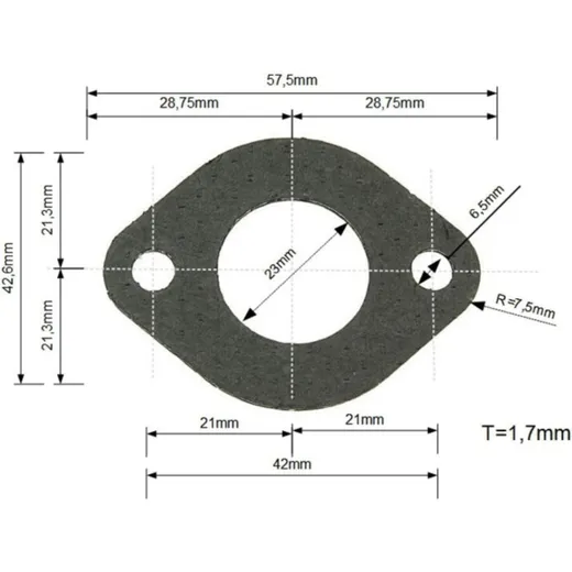Yasuni replacement muffler seal for all models