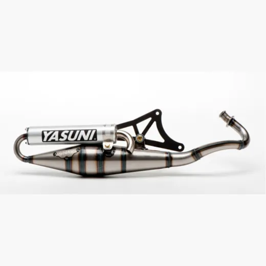 YASUNI Z series Full Exhaust System - Aluminium for Piaggio, Gilera, Derbi