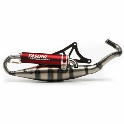 YASUNI Scooter R Full Exhaust System - Aluminium for Piaggio NRG50, NTT50, TYPHOON50 Gilera RUNNER50, STALKER50