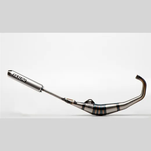 YASUNI R-1 Full Exhaust System - Aluminium for Rieju, Aprilia, MBK