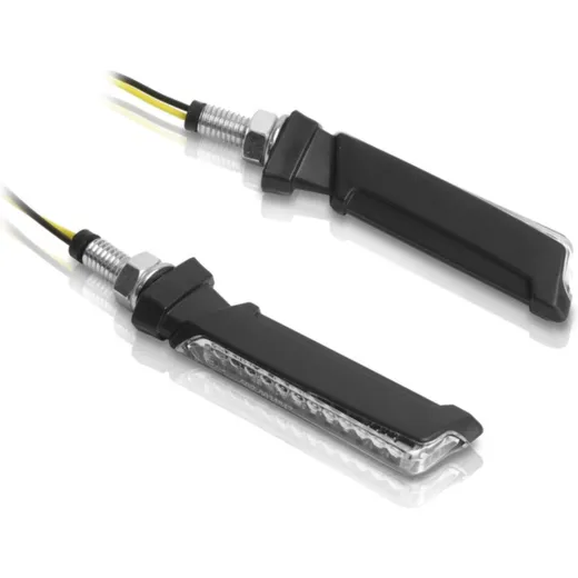 V PARTS Slim Hammer Sequential LED Indicator Set Clear Universal