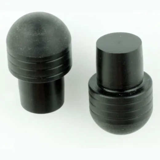 RENTHAl Spare End Black Ø22mm Tubes for Aprilia RSV4