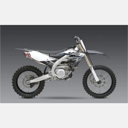 YOSHIMURA RS-4 Signature Series Muffler Aluminum/Carbon End Cap for: Yamaha YZ450F for WR450F
