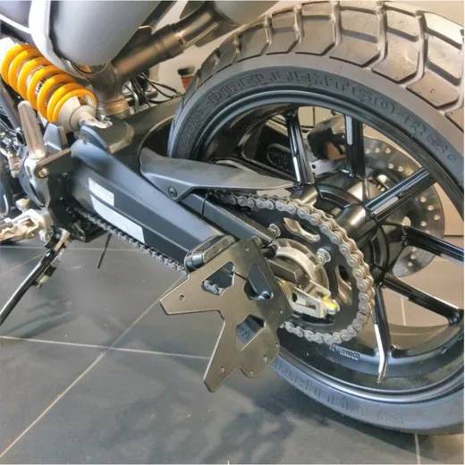 ACCESS DESIGN Kennzeichenhalter seitlich schwarz für: Ducati Scrambler 1100 für SCRAMBLER1100