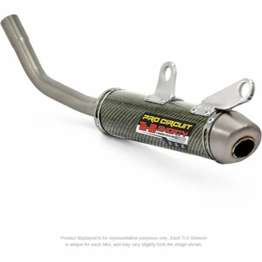 PRO CIRCUIT Ti-2 Muffler Carbon Kevlar/Titanium End Cap for Husqvarna TE300 KTM 300XC
