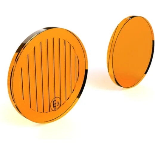 DENALI TriOptic Lens Kit Amber DM 2.0 Lights for Honda, Yamaha, BMW