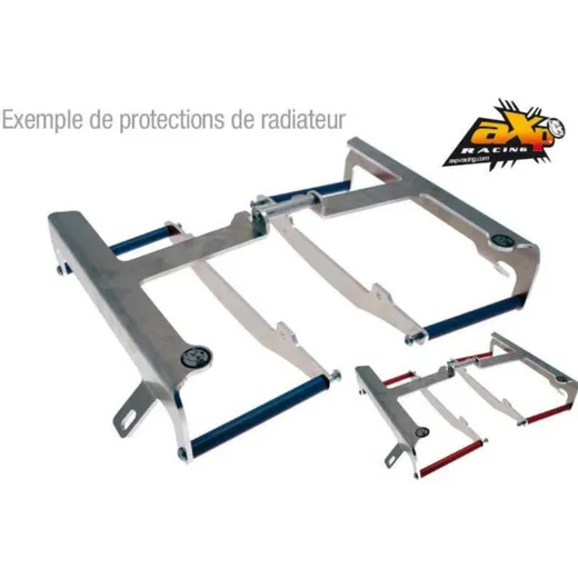 AXP Kühlerschutz aus Aluminium - für Kawasaki KXF250 KX250F