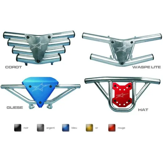 ART Waspe lite Aluminium Bumper - Red