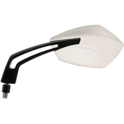 BIHR for: Ride Mirror With Reverse Adapter Universal M10/125 - Black/White (pair)