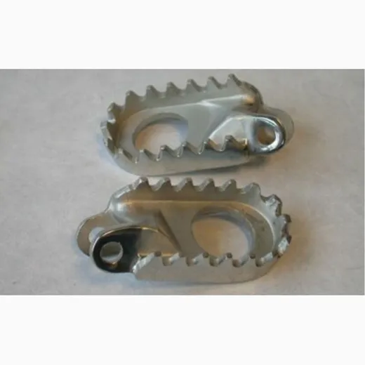 BIHR Fußrasten Stahl für Honda CR80R, CR85R, XR250R Kawasaki KLX250, KLX300, KLX650