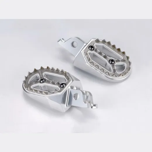 BIHR Evolution Footpegs Silver for: Suzuki RM-Z250/450 for RM-Z450