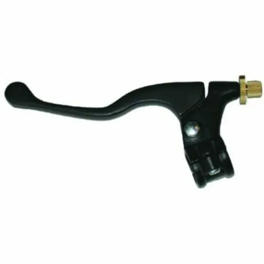 BIHR Short Brake Lever + Perch Casted Aluminium Black Universal