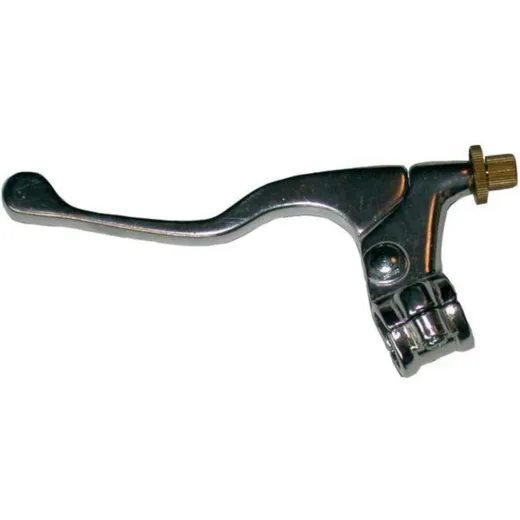 BIHR Short Clutch Lever + Perch Casted Aluminium Polished Universal
