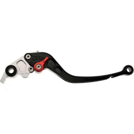 BIHR Brake Lever CNC Machined Aluminium Black Anodized for: Honda CBR1000RR