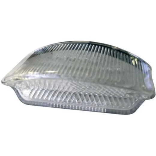 V PARTS Black Ogive Rear Light LED Universal