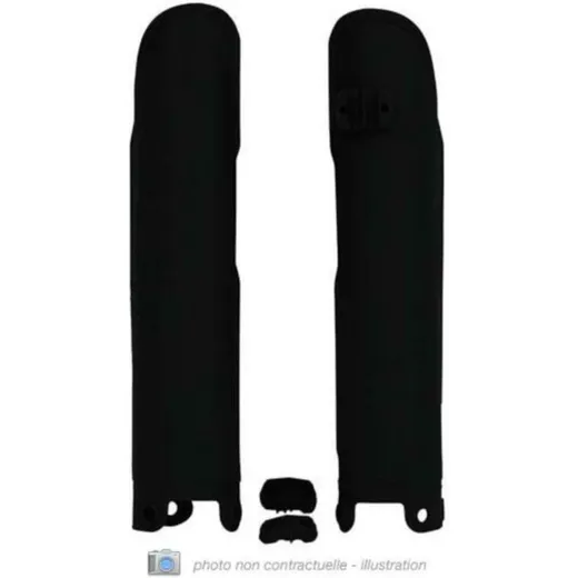 RACETECH Fork Guards - Black for CR125, SMR530, TC2504T