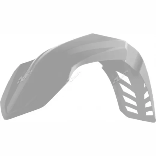 RACETECH Front Fender White for: Yamaha YZ150/250