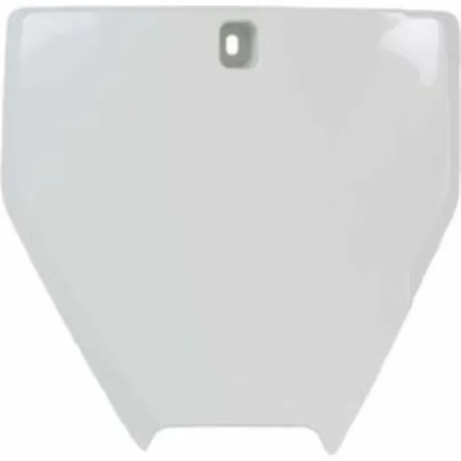 RACETECH Front Number Plate White for: Husqvarna TC65