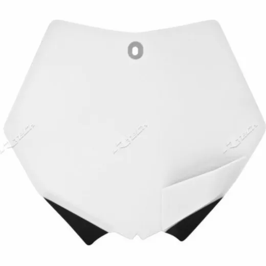 RACETECH Front Number Plate White for: KTM for KTM 125SX, 144SX, 250SX
