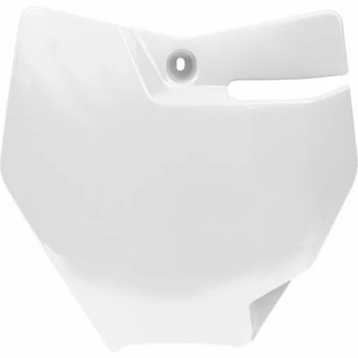 RACETECH Front Number Plate White for: KTM SX85 for 85SX