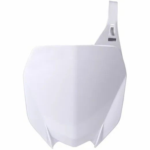 RACETECH Front Number Plate White for: Yamaha YZ-450F for YZ250F, YZ450F
