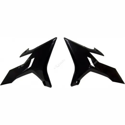 RACETECH Revolution Radiator Covers Black for: Yamaha YZ125/250