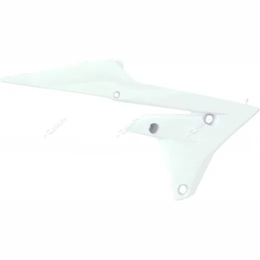 RACETECH Lower Radiator Covers White for: Yamaha YZ250/450F for WR250, WR450F, YZ250F