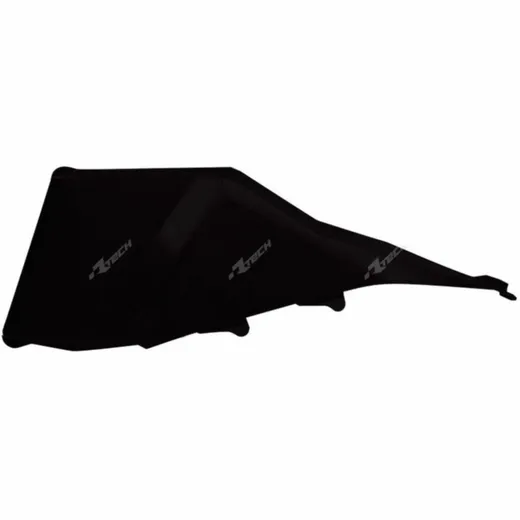 SEITENNUMMERNPLATTE LINKS SCHWARZ für SX125/250/450 UND SX-F250 /450 2007-10 für: KTM 125EXC, 125SX, 144SX